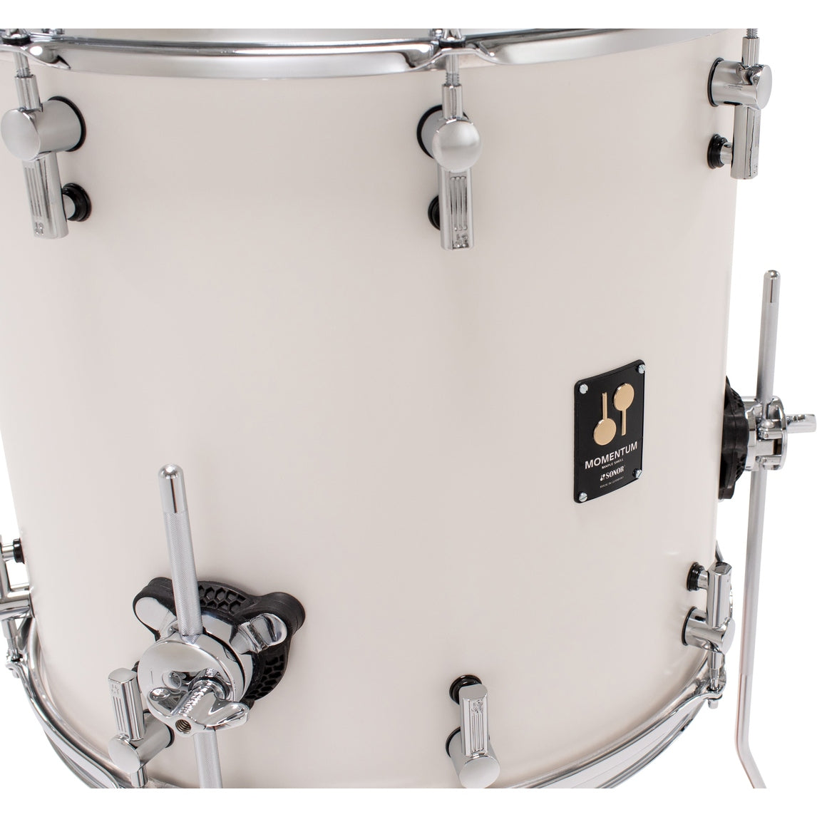 Sonor Momentum Maple Floor Tom 16x15.25 Satin Pure White - Drum Center Of Portsmouth