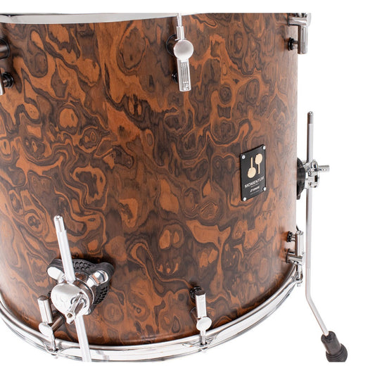 Sonor Momentum Maple Floor Tom 18x16.75 California Burl - Drum Center Of Portsmouth