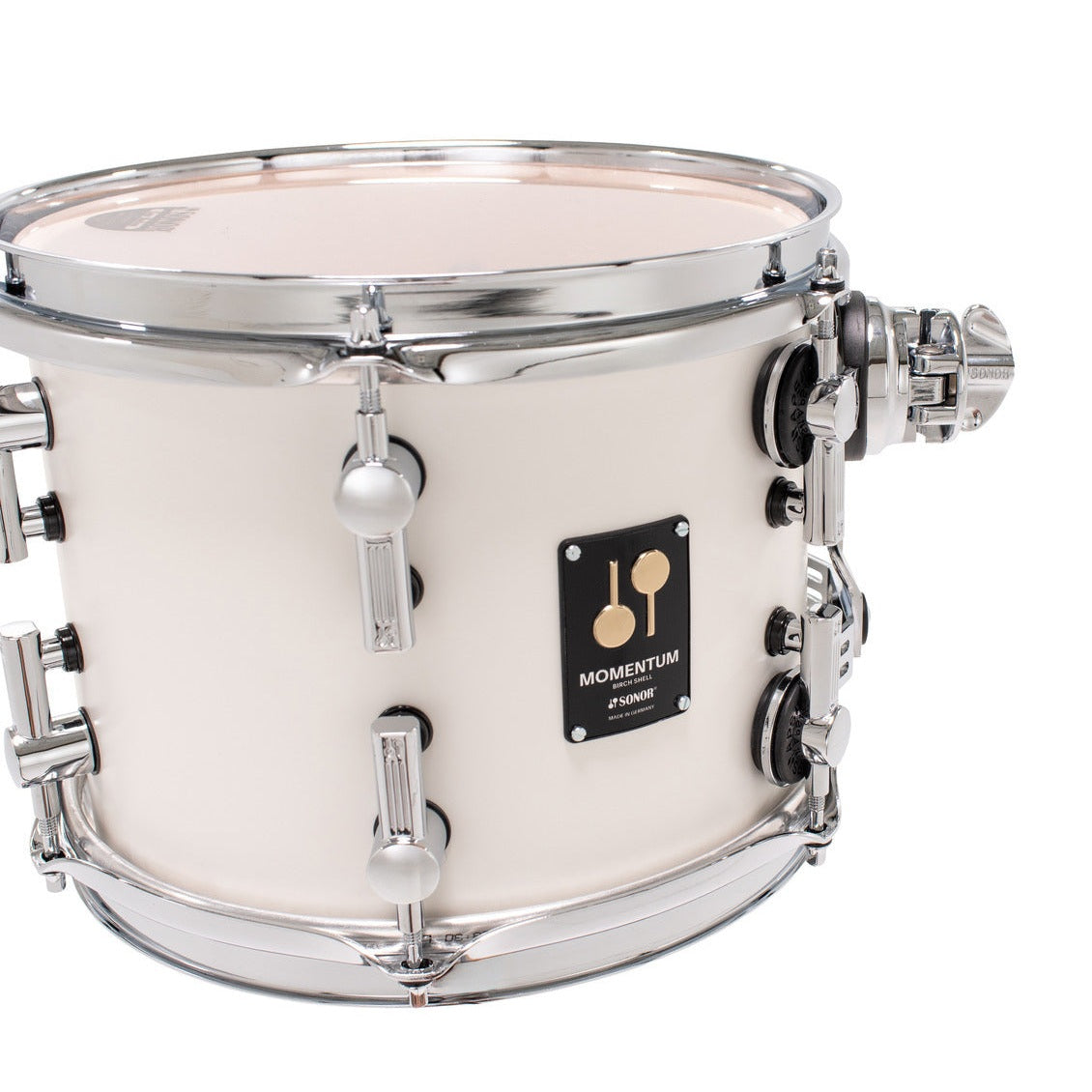 Sonor Momentum Birch Tom 10x7.75 Satin Pure White - Drum Center Of Portsmouth