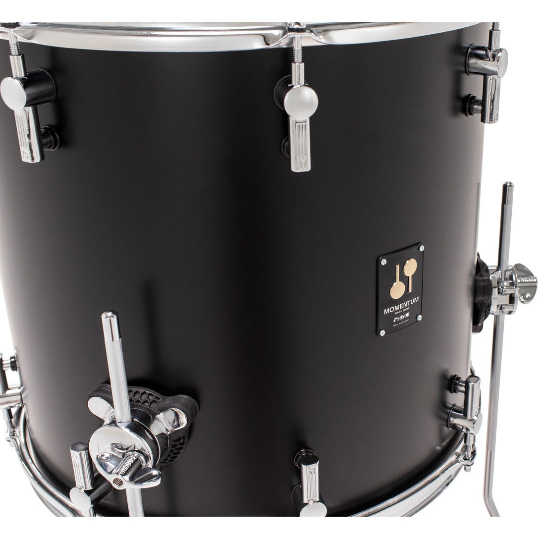 Sonor Momentum Birch Floor Tom 16x15.25 GT Black - Drum Center Of Portsmouth