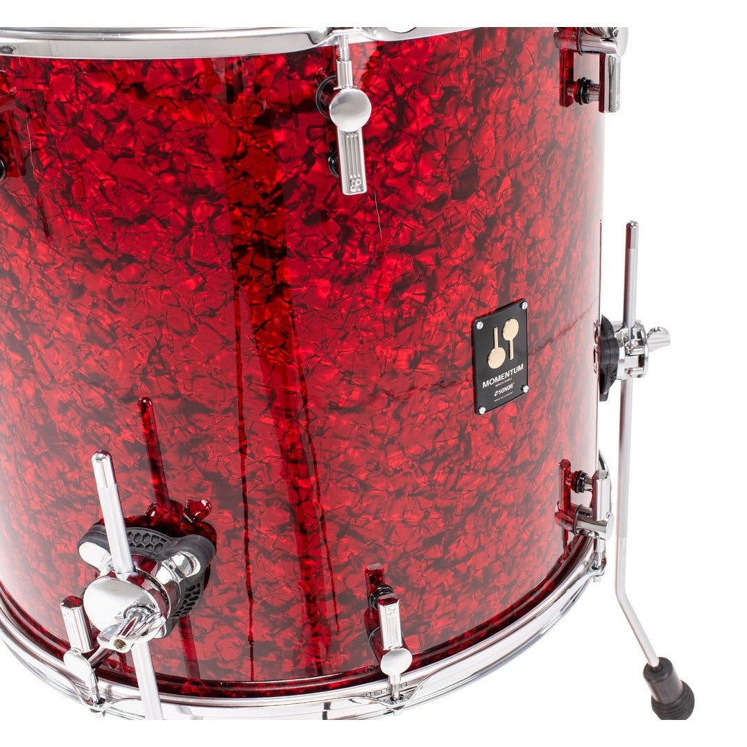 Sonor Momentum Birch Floor Tom 18x16.75 Red Pearl - Drum Center Of Portsmouth