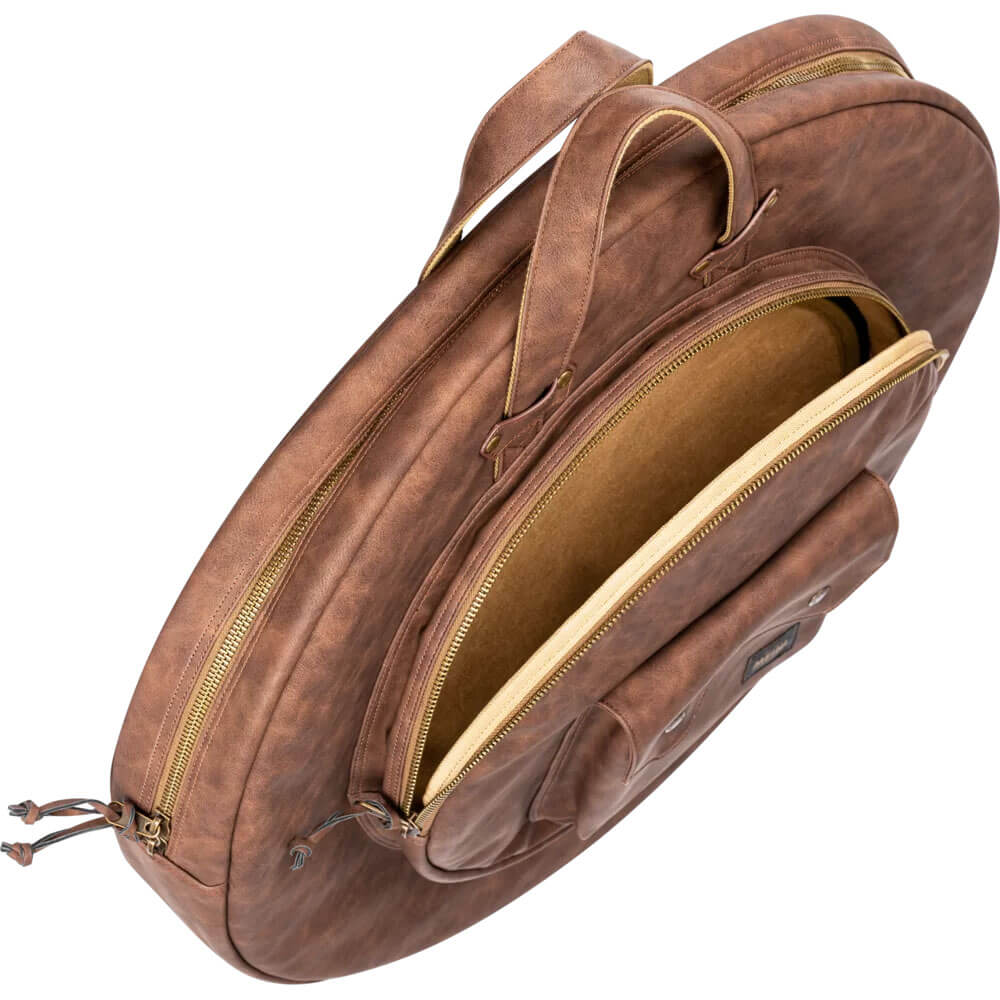 Meinl Vintage Hyde Cymbal Bag 22" Light Brown - Drum Center Of Portsmouth