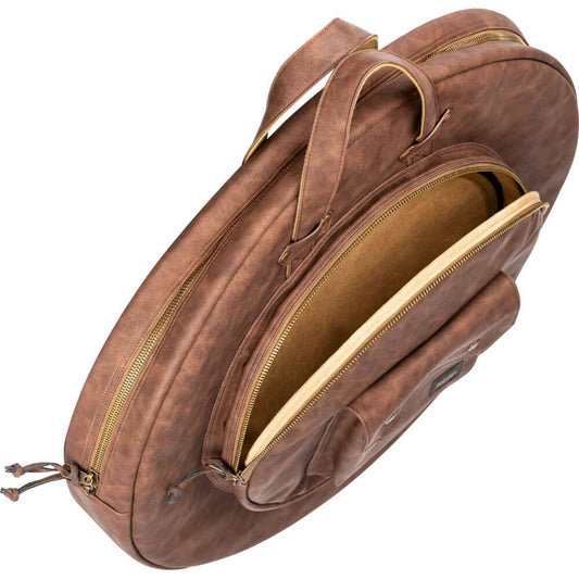 Meinl Vintage Hyde Cymbal Bag 22" Light Brown - Drum Center Of Portsmouth