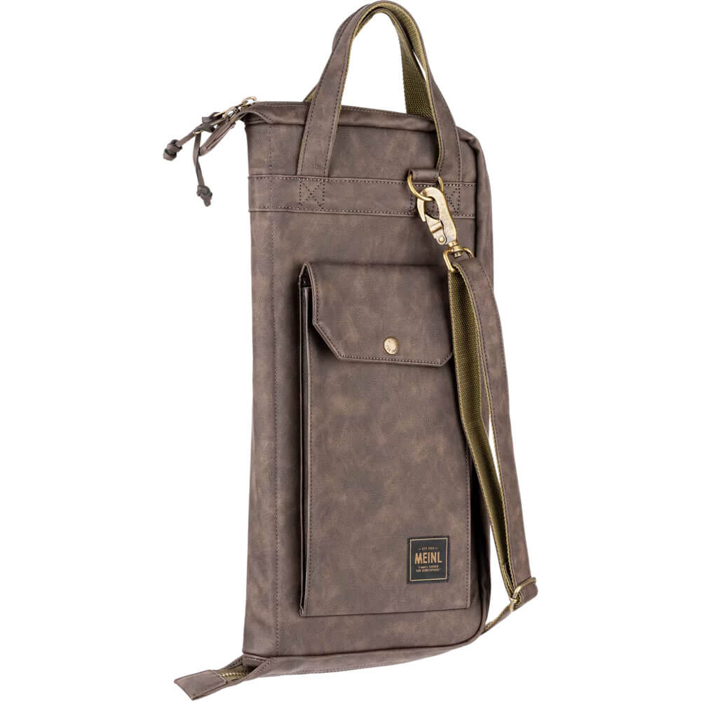 Meinl Vintage Hyde Stick Bag Dark Brown - Drum Center Of Portsmouth