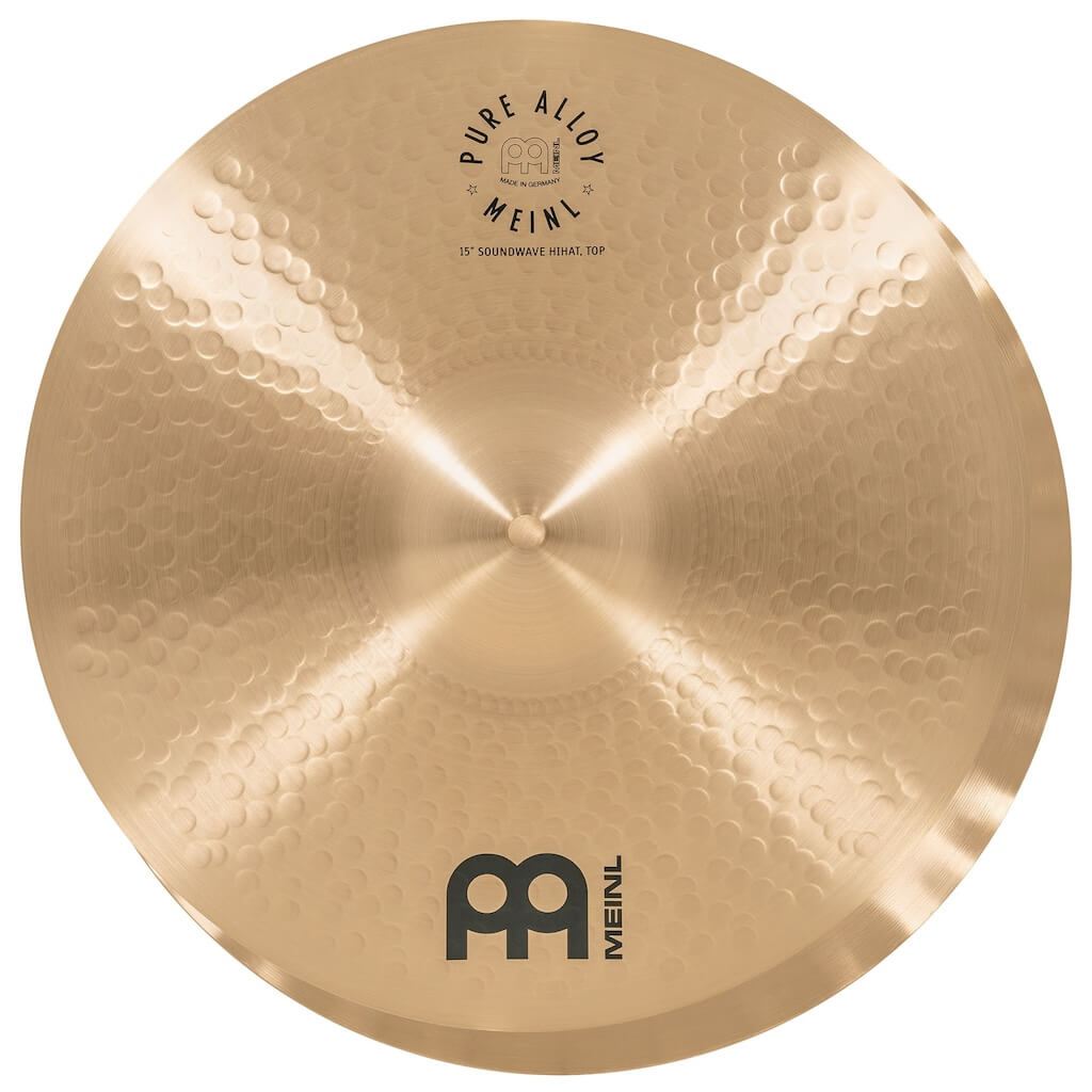 Meinl Pure Alloy Custom Soundwave Hi Hat Cymbals 15 - Drum Center Of Portsmouth