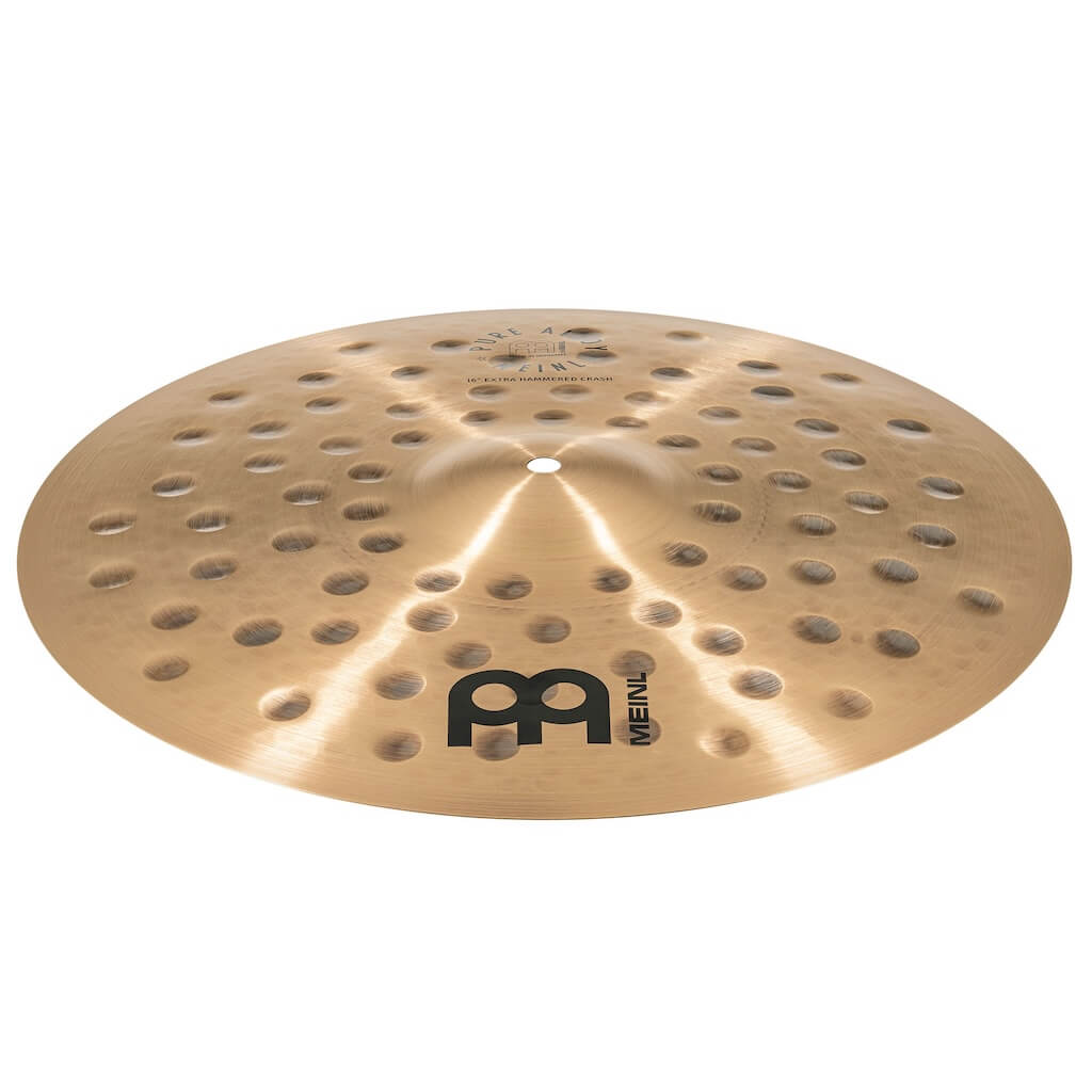 Meinl Pure Alloy Custom Extra Hammered Crash Cymbal 16 - Drum Center Of Portsmouth