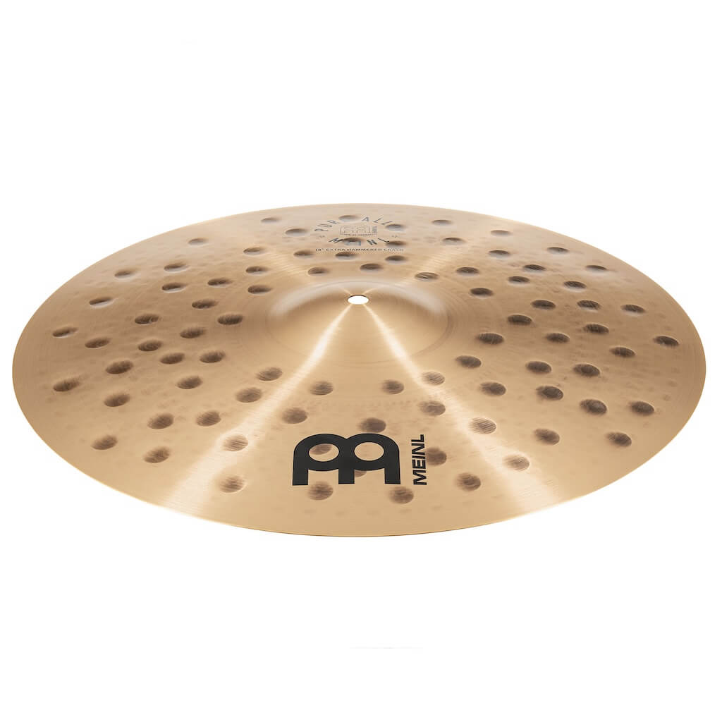 Meinl Pure Alloy Custom Extra Hammered Crash Cymbal 18 - Drum Center Of Portsmouth