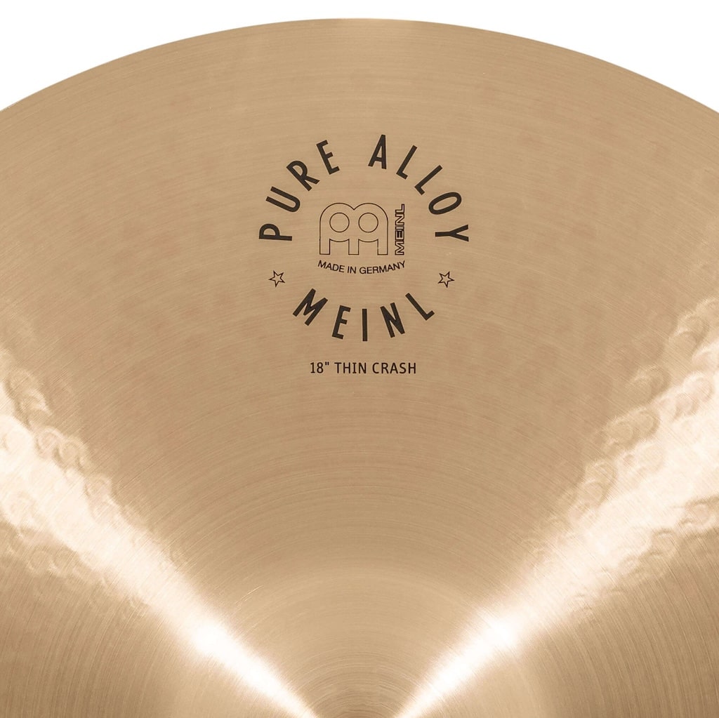 Meinl Pure Alloy Custom Thin Crash Cymbal 18 - Drum Center Of Portsmouth