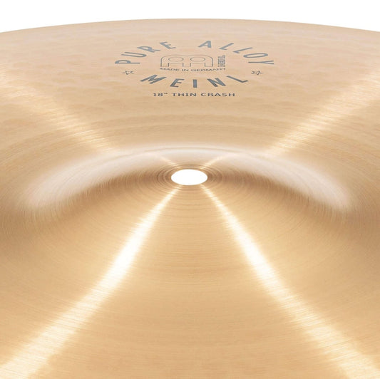 Meinl Pure Alloy Custom Thin Crash Cymbal 18 - Drum Center Of Portsmouth