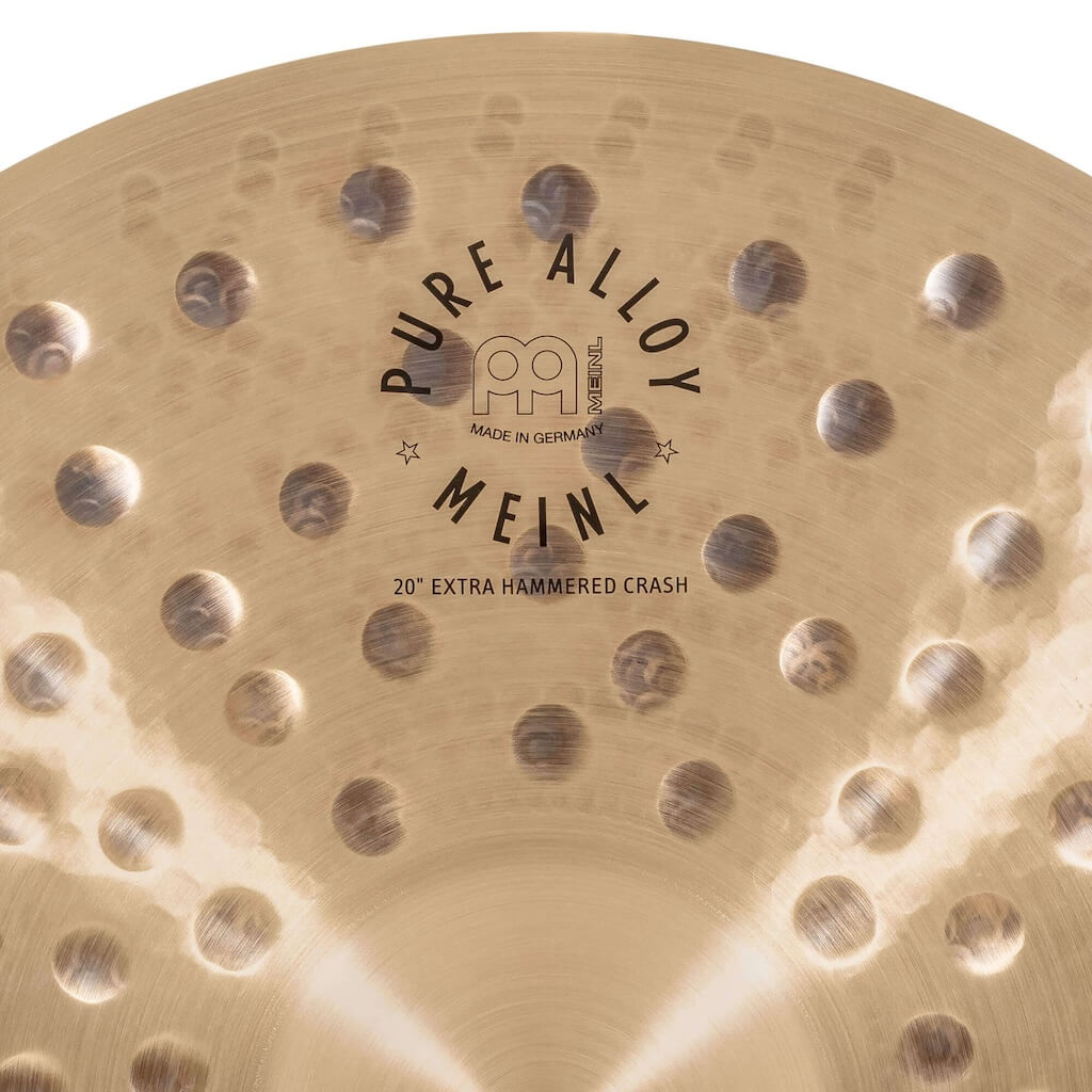 Meinl Pure Alloy Custom Extra Hammered Crash Cymbal 20 - Drum Center Of Portsmouth