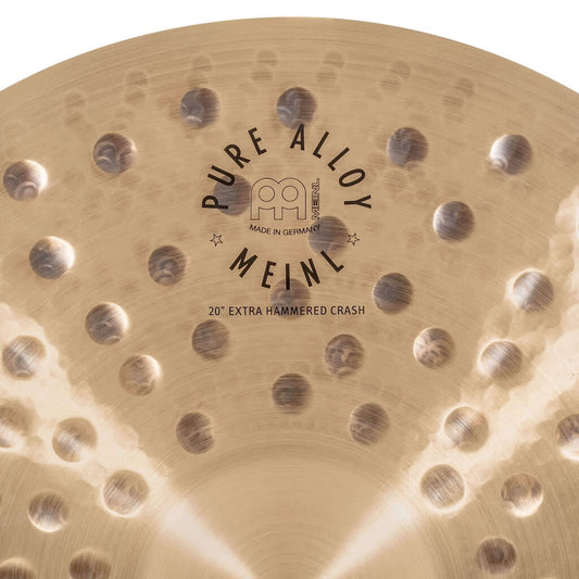 Meinl Pure Alloy Custom Extra Hammered Crash Cymbal 20 - Drum Center Of Portsmouth
