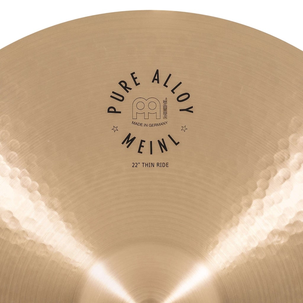 Meinl Pure Alloy Custom Thin Ride Cymbal 22 - Drum Center Of Portsmouth