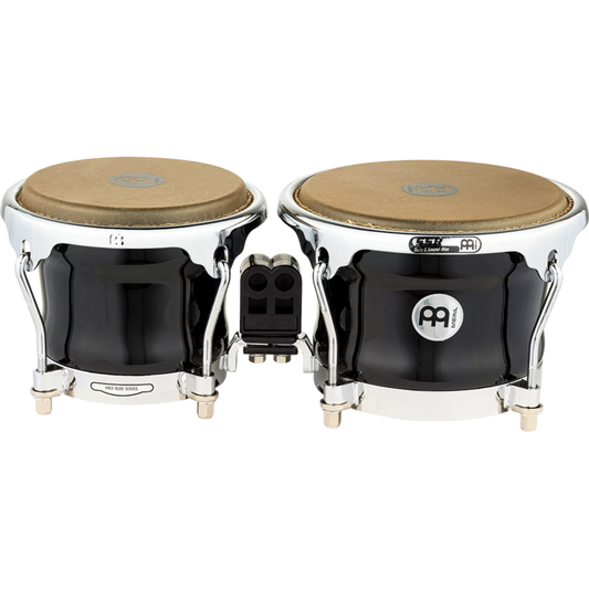 Meinl Free Ride Series Fibercraft Bongos 7 & 8 1/2 Black - Drum Center Of Portsmouth