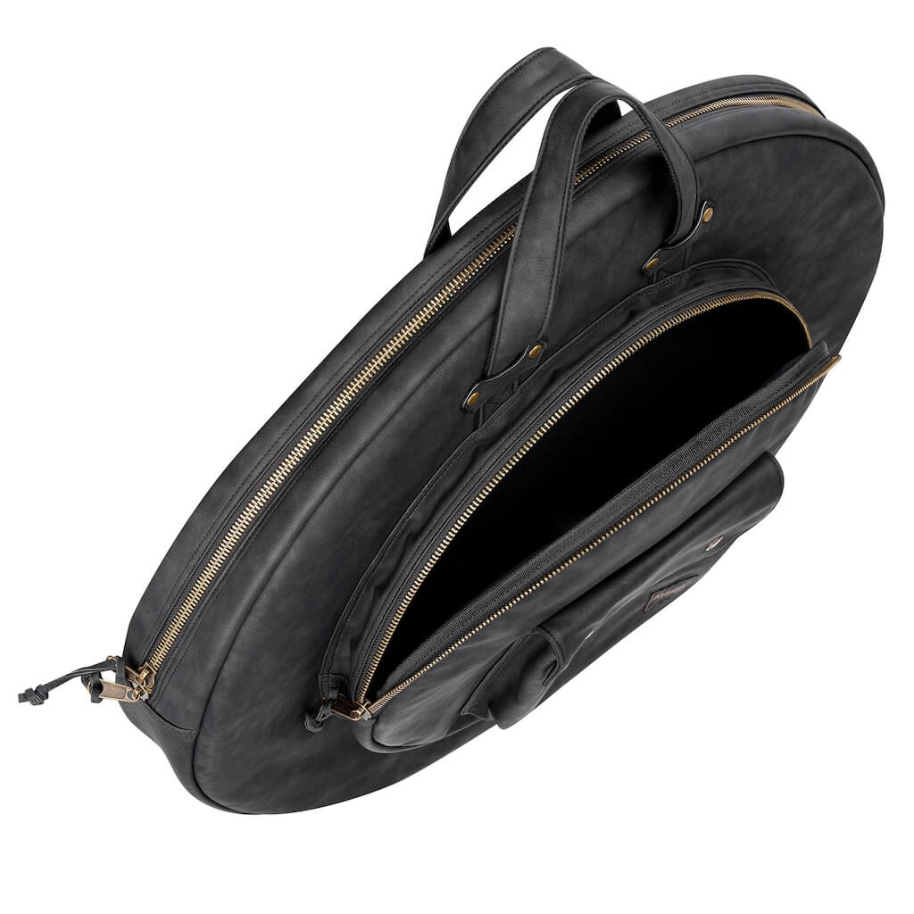 Meinl Vintage Hyde Cymbal Bag 22 Classic Black - Drum Center Of Portsmouth