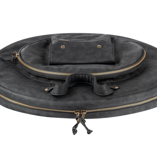 Meinl Vintage Hyde Cymbal Bag 22 Classic Black - Drum Center Of Portsmouth
