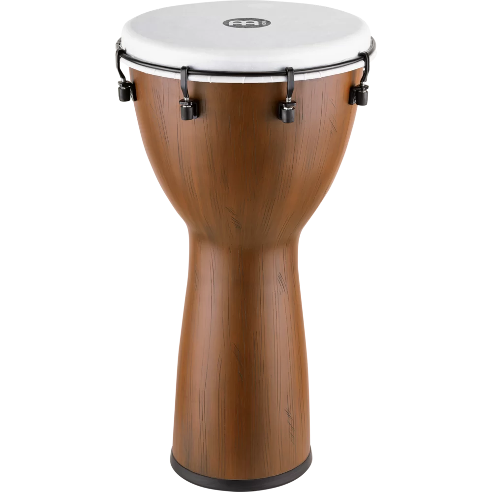 Meinl Percussion 12 Alpine Series Pick Up Djembe Synthetic Head Barnwood - Drum Center Of Portsmouth