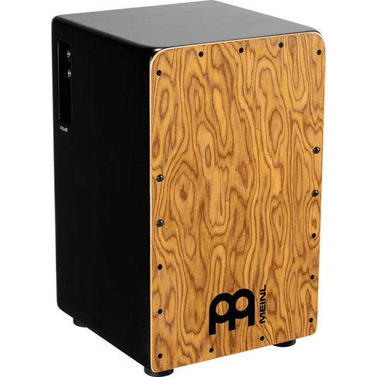 Meinl Woodcraft Pickup Cajon Woodcraft Professional Makah-burl Frontplate - Drum Center Of Portsmouth