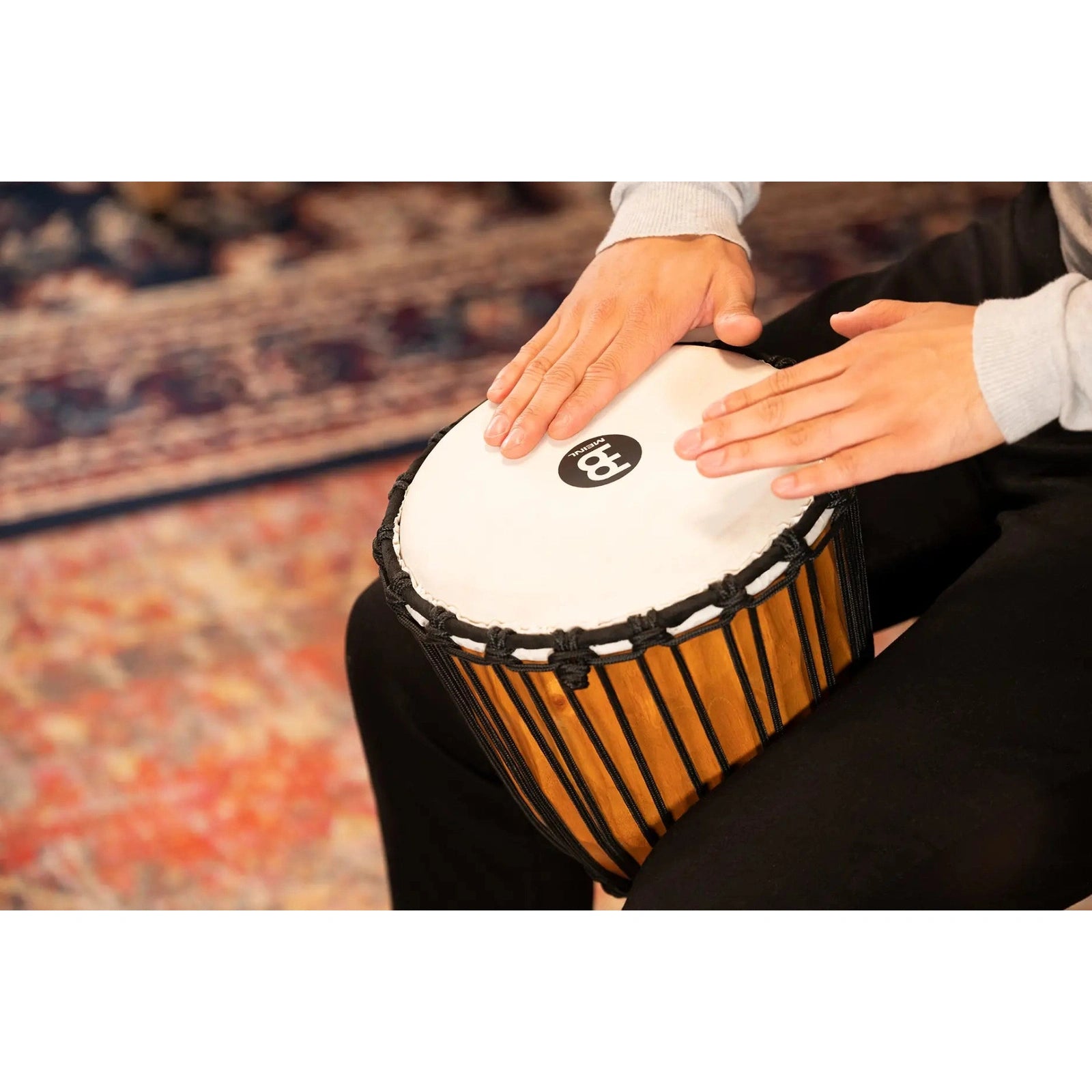 Meinl Headliner Rope Tuned Djembe Nile Series 10 Medium - Drum Center Of Portsmouth