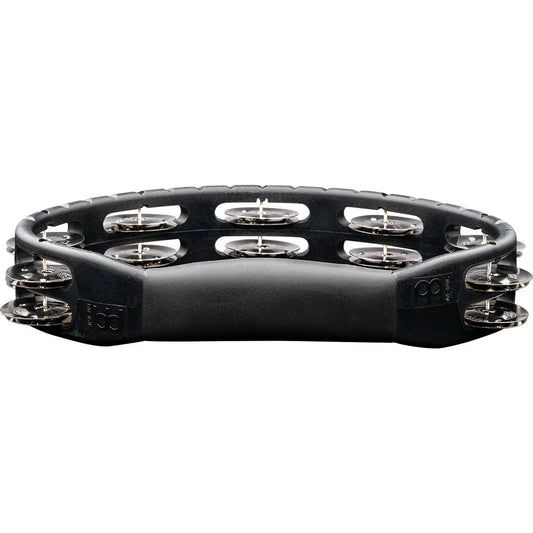 [SO] Meinl Headliner ABS Hand Held Tambourine Steel Jingles Black - Drum Center Of Portsmouth