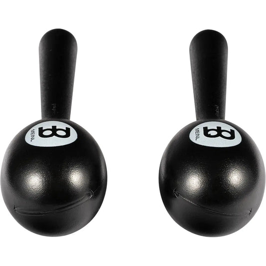 [SO] Meinl 6 Plastic Egg Maracas Black - Drum Center Of Portsmouth