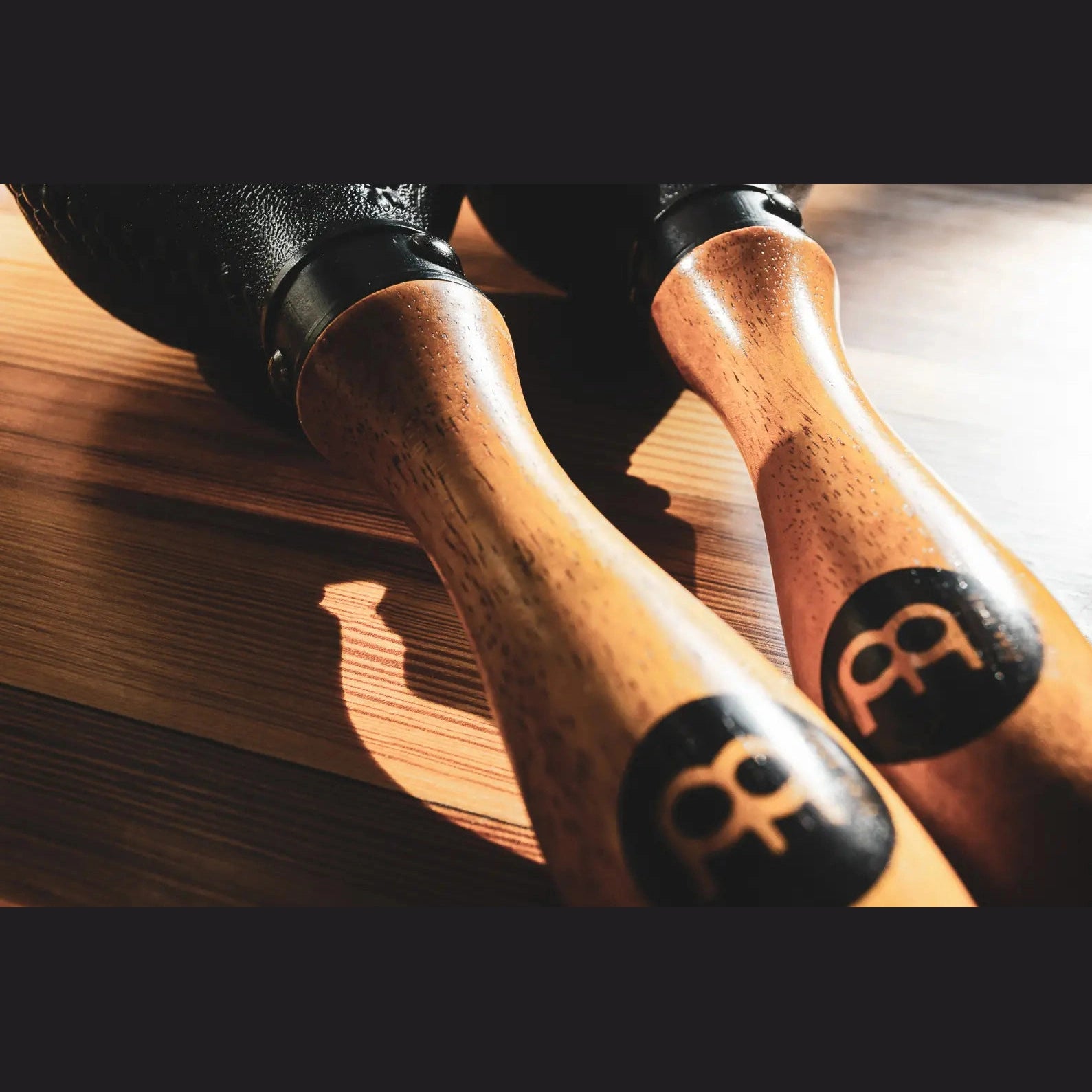 [SO] Meinl Plastic Maracas Concert Black - Drum Center Of Portsmouth