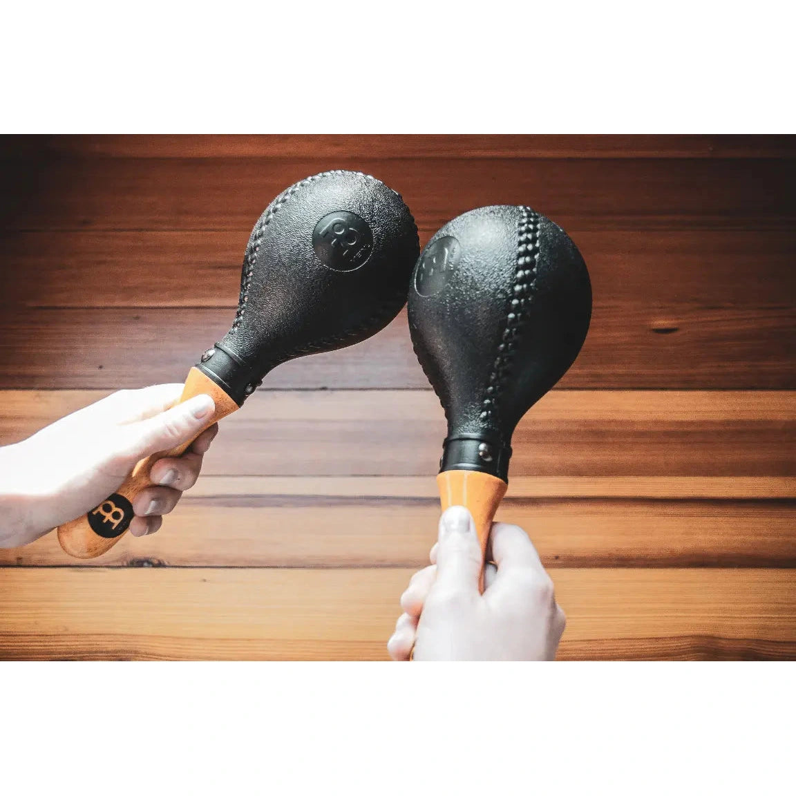 [SO] Meinl Plastic Maracas Concert Black - Drum Center Of Portsmouth