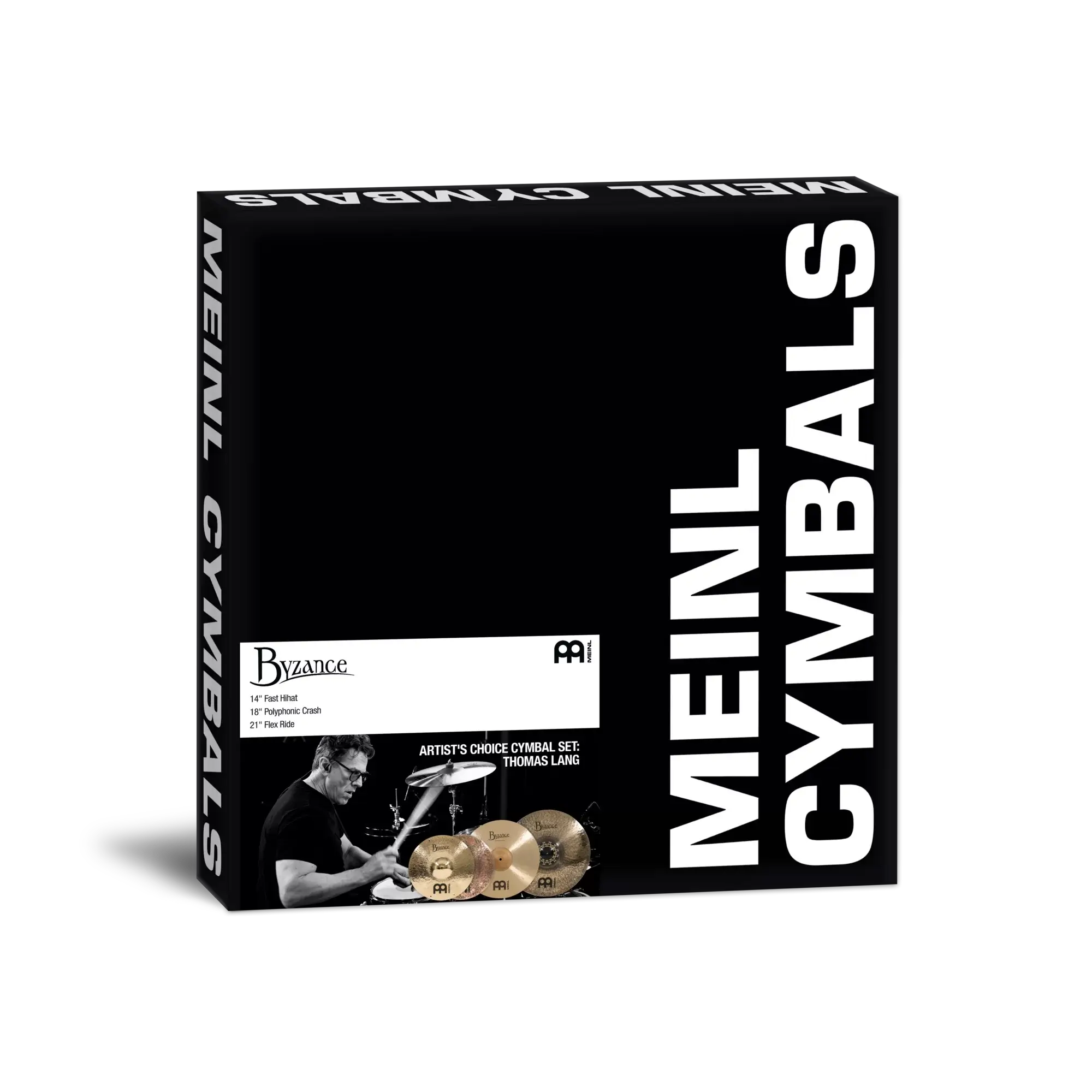Meinl Artist's Choice Cymbal Set: Thomas Lang 14/18/21