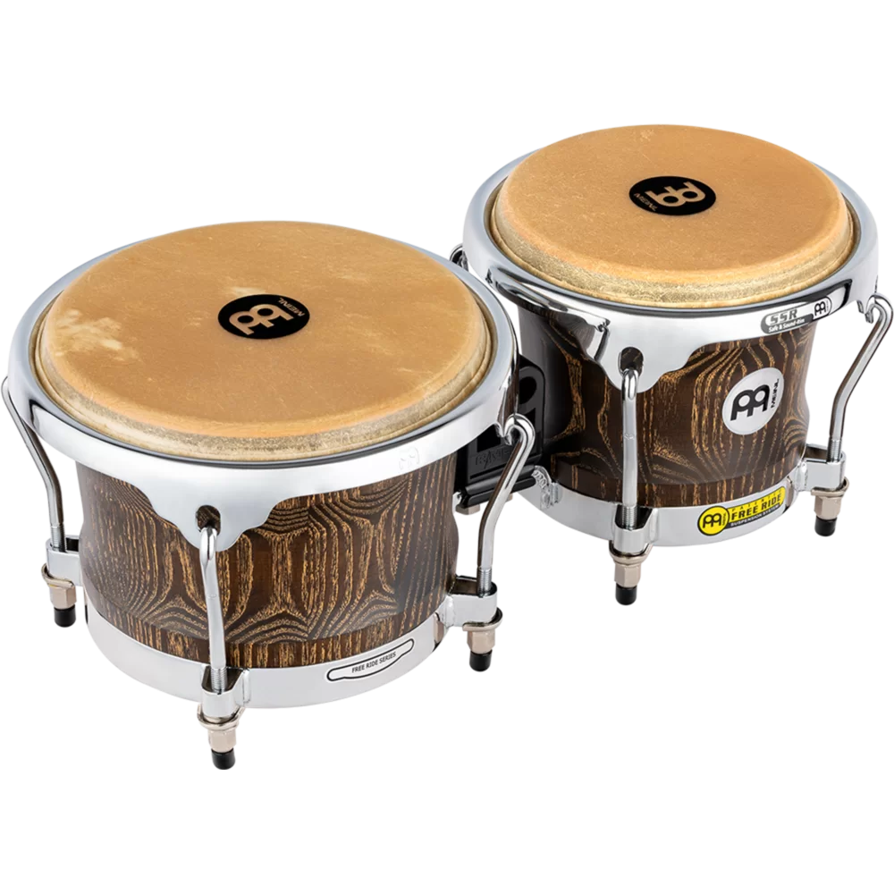 Meinl Woodcraft Bongos Vintage Brown 7 & 8 1/2 - Drum Center Of Portsmouth