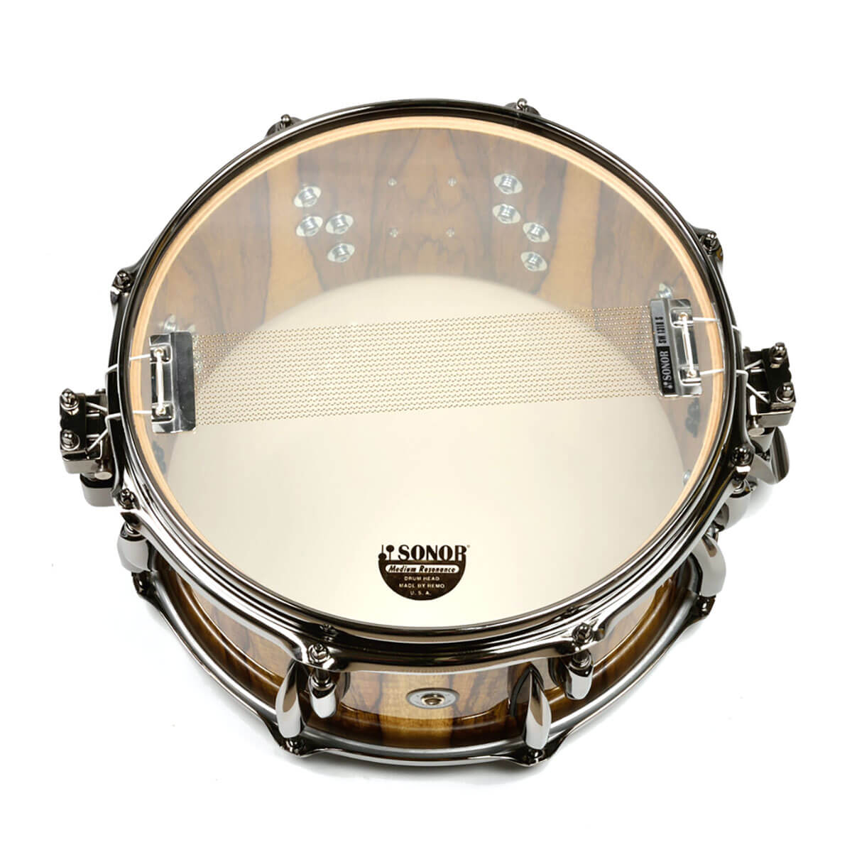 Sonor One Of A Kind Maple Snare Drum 13x6.5 Black Limba Veneer