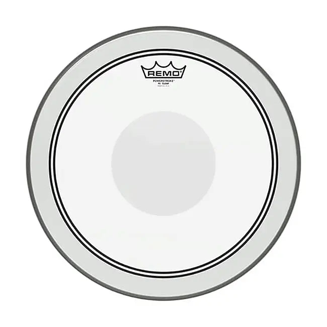 Remo Marching Clear Marching Snare Drumhead 15" w/Clear Dot on Top - Drum Center Of Portsmouth
