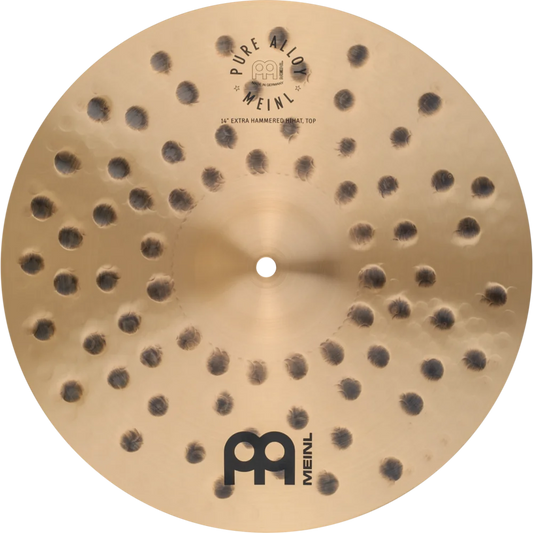 Meinl Pure Alloy Extra Hammered Hi Hat Cymbals 14" - Drum Center Of Portsmouth