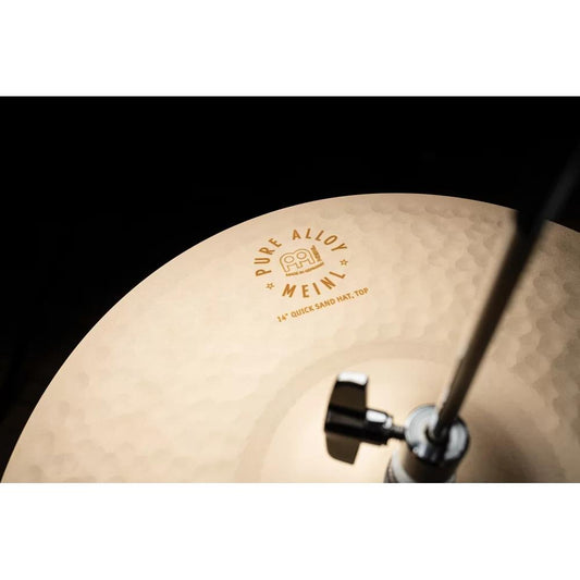 Meinl Pure Alloy Quick Sand Hi Hat Cymbals 14"