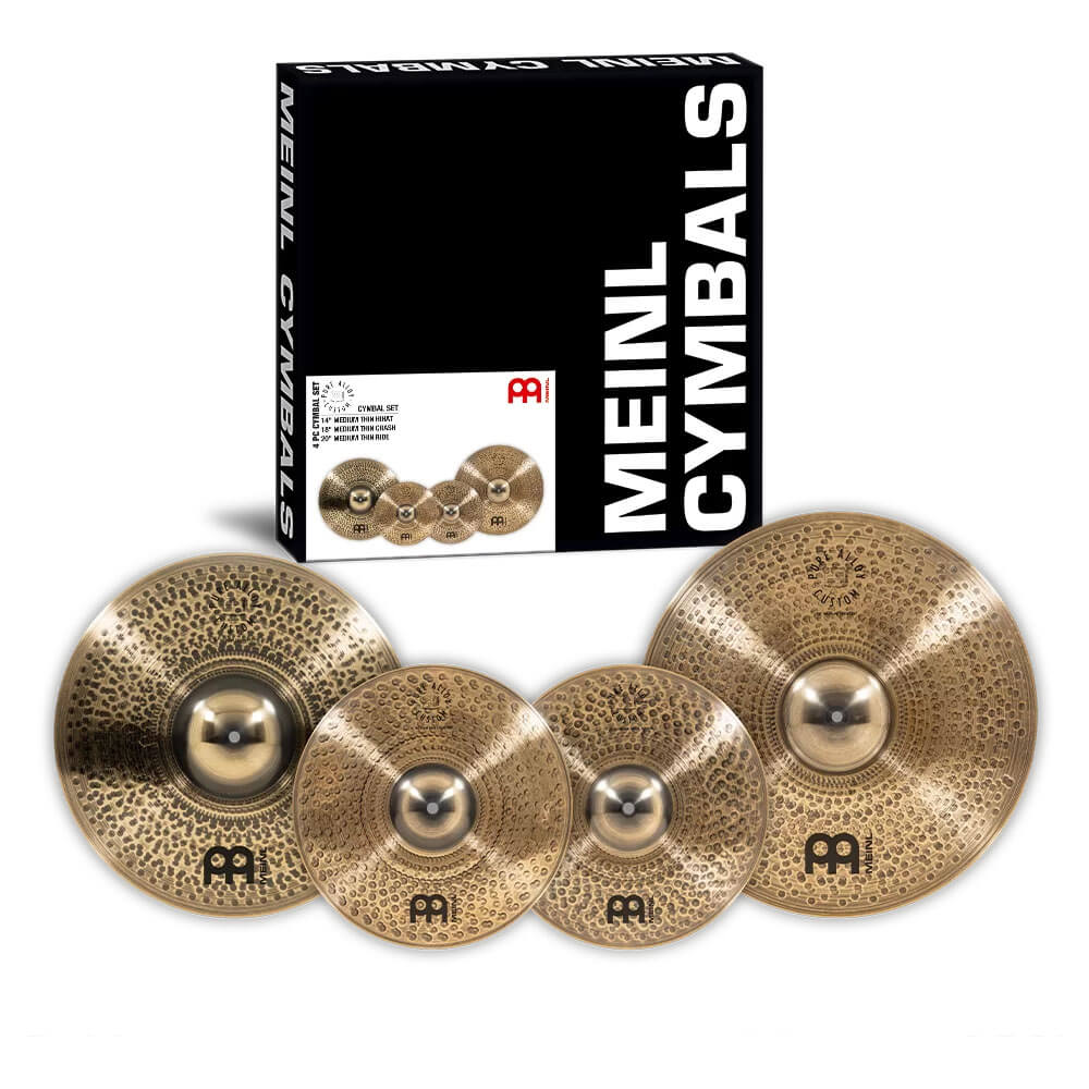 Meinl Pure Alloy Custom Complete Cymbal Set - Drum Center Of Portsmouth