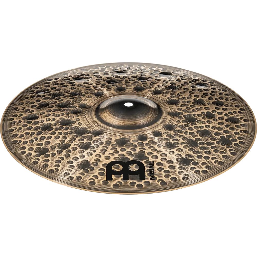 Meinl Pure Alloy Custom Extra Thin Hammered Hi Hat Cymbals 15"