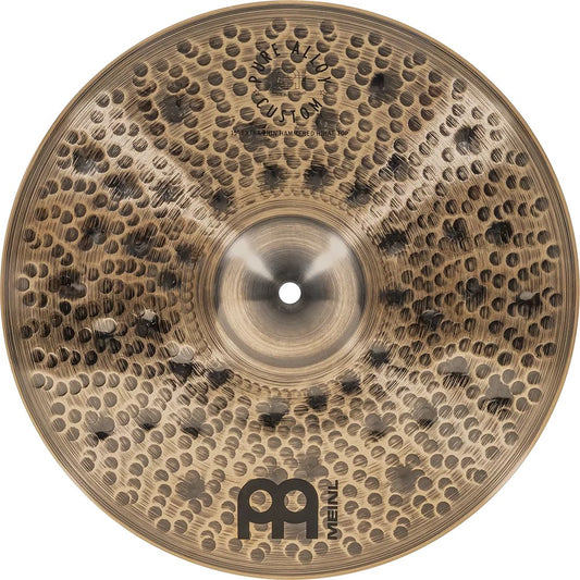 Meinl Pure Alloy Custom Extra Thin Hammered Hi Hat Cymbals 15"