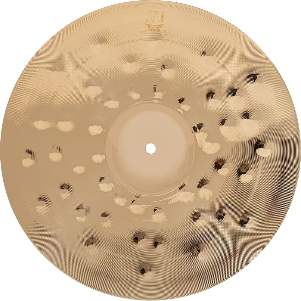 Meinl Pure Alloy Custom Extra Thin Hammered Hi Hat Cymbals 15"