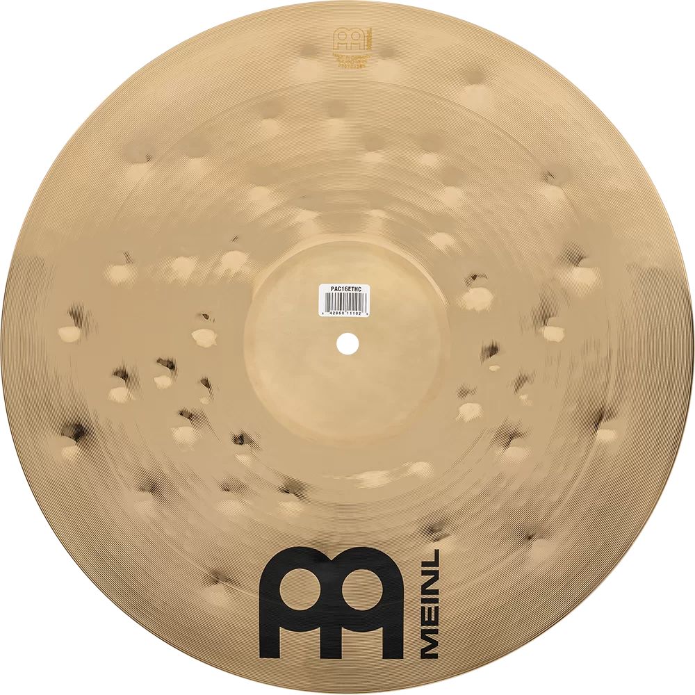 Meinl Pure Alloy Custom Extra Thin Hammered Crash Cymbal 16"