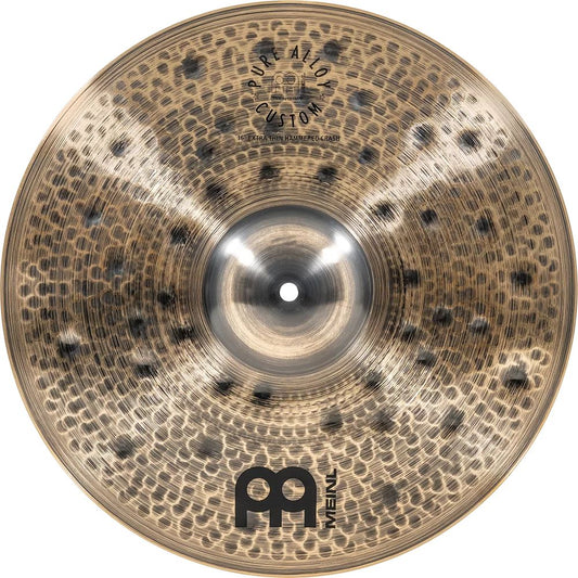 Meinl Pure Alloy Custom Extra Thin Hammered Crash Cymbal 16"