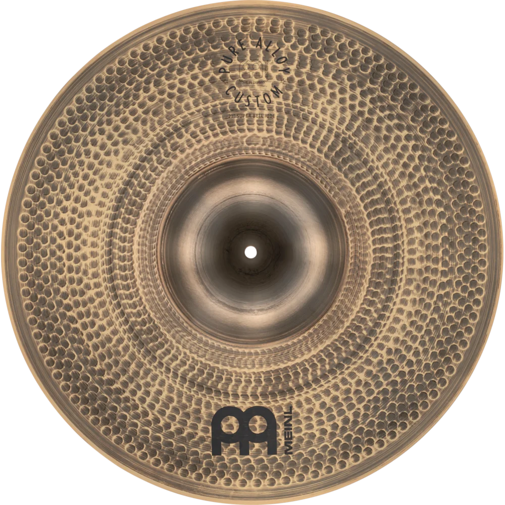 Meinl Pure Alloy Custom Super Bell Ride Cymbal 21" - Drum Center Of Portsmouth