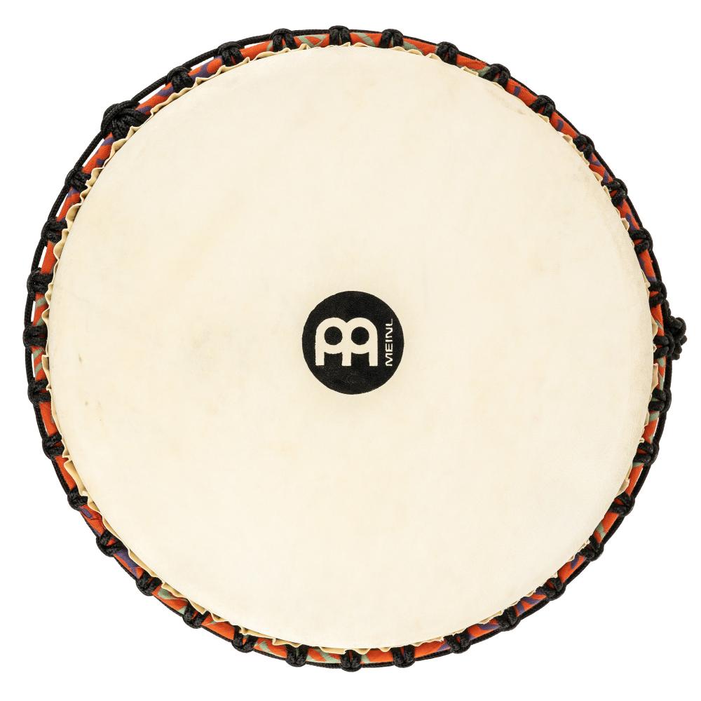 Meinl Rope Tuned Travel Djembe, 14, Pharaoh's Script, Goat Head - Drum Center Of Portsmouth
