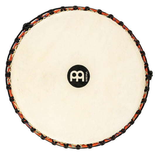 Meinl Rope Tuned Travel Djembe, 14, Pharaoh's Script, Goat Head - Drum Center Of Portsmouth