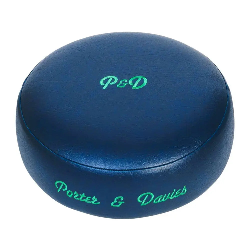 Porter & Davies Seat Top Only Round Navy Blue Vinyl - Drum Center Of Portsmouth