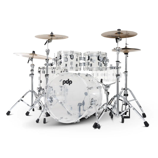 PDP Concept Acrylic 4pc Drum Set