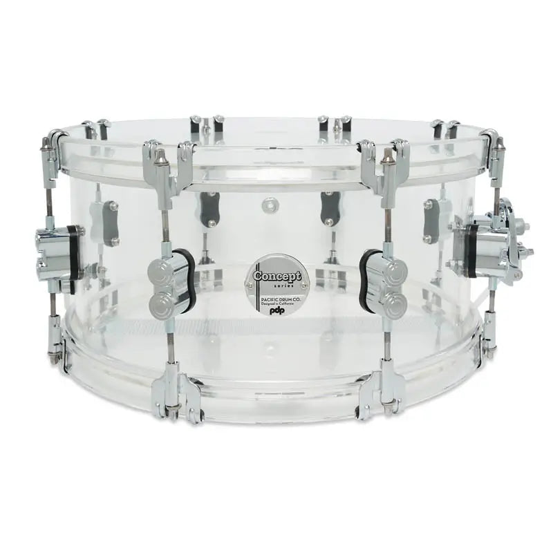 PDP Concept Acrylic Clear Snare Drum 14x6.5 - Drum Center Of Portsmouth