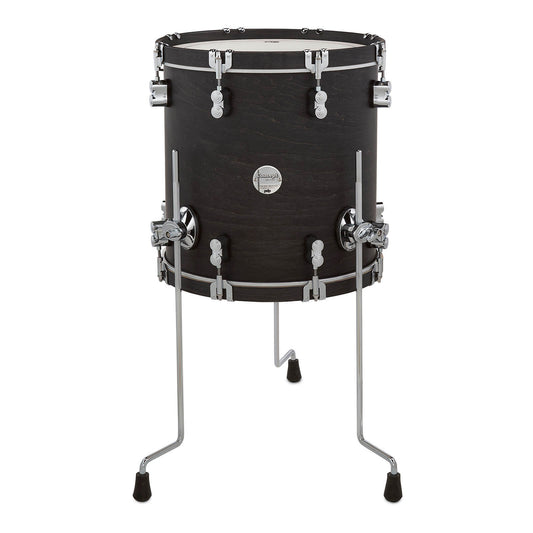 PDP Concept Classic Floor Tom 14x14 Ebony/Ebony Hoops - Drum Center Of Portsmouth