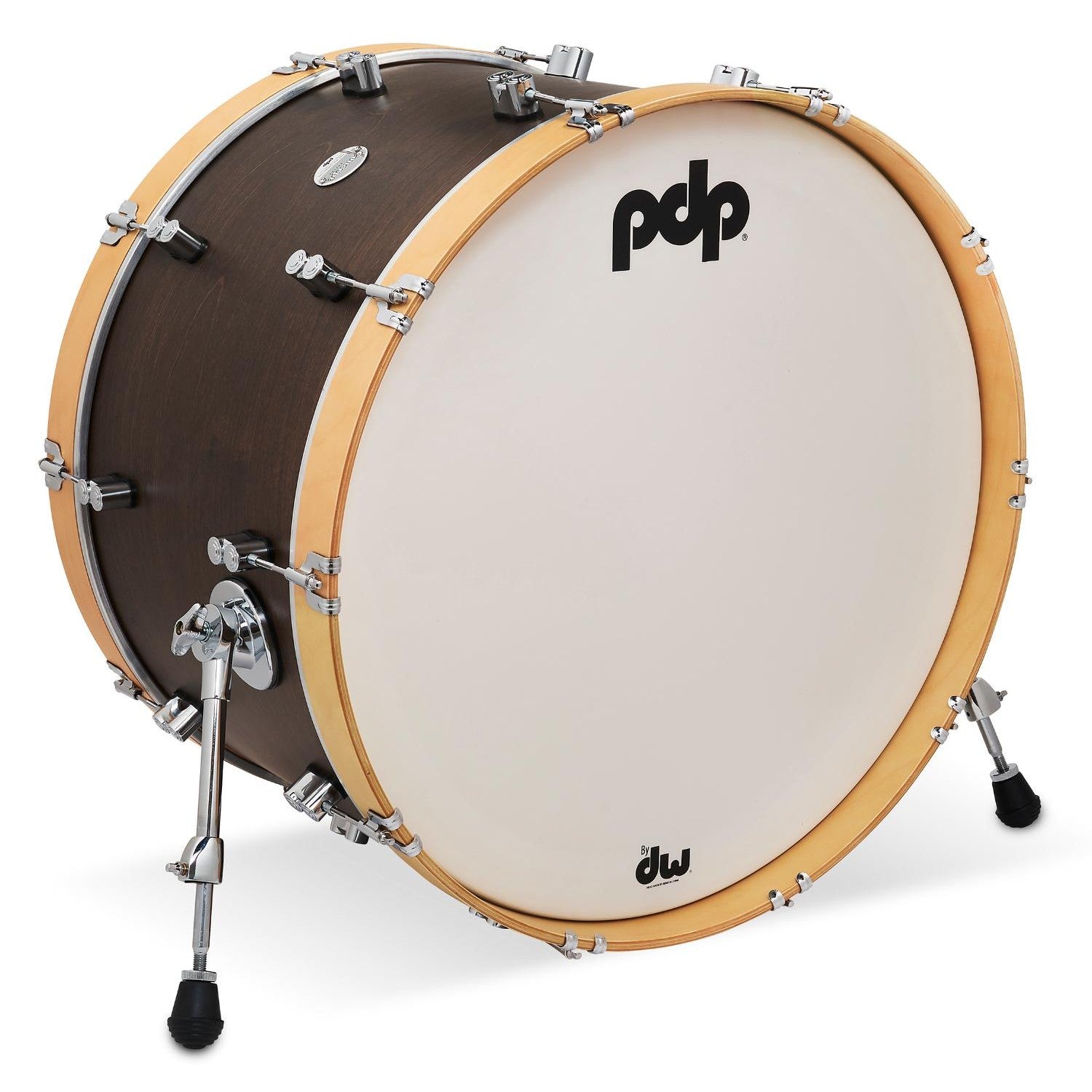 PDP Concept Classic Bass Drum 24x14 Walnut w/Natural Hoops - Drum Center Of Portsmouth