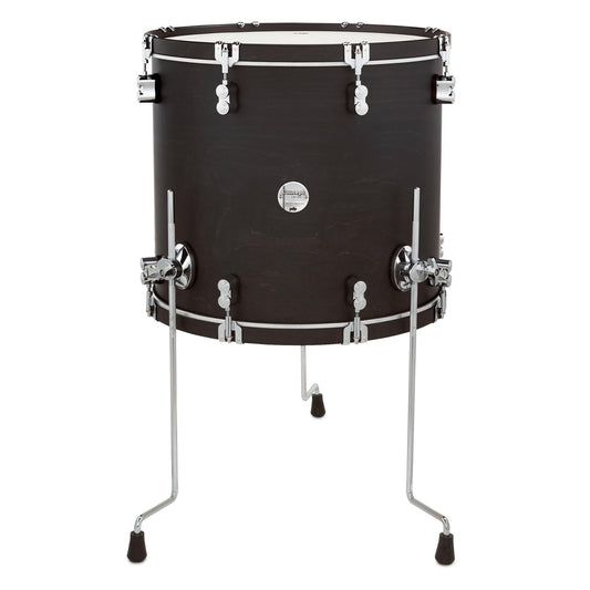 PDP Concept Classic Floor Tom 18x16 Ebony w/Ebony Hoops - Drum Center Of Portsmouth