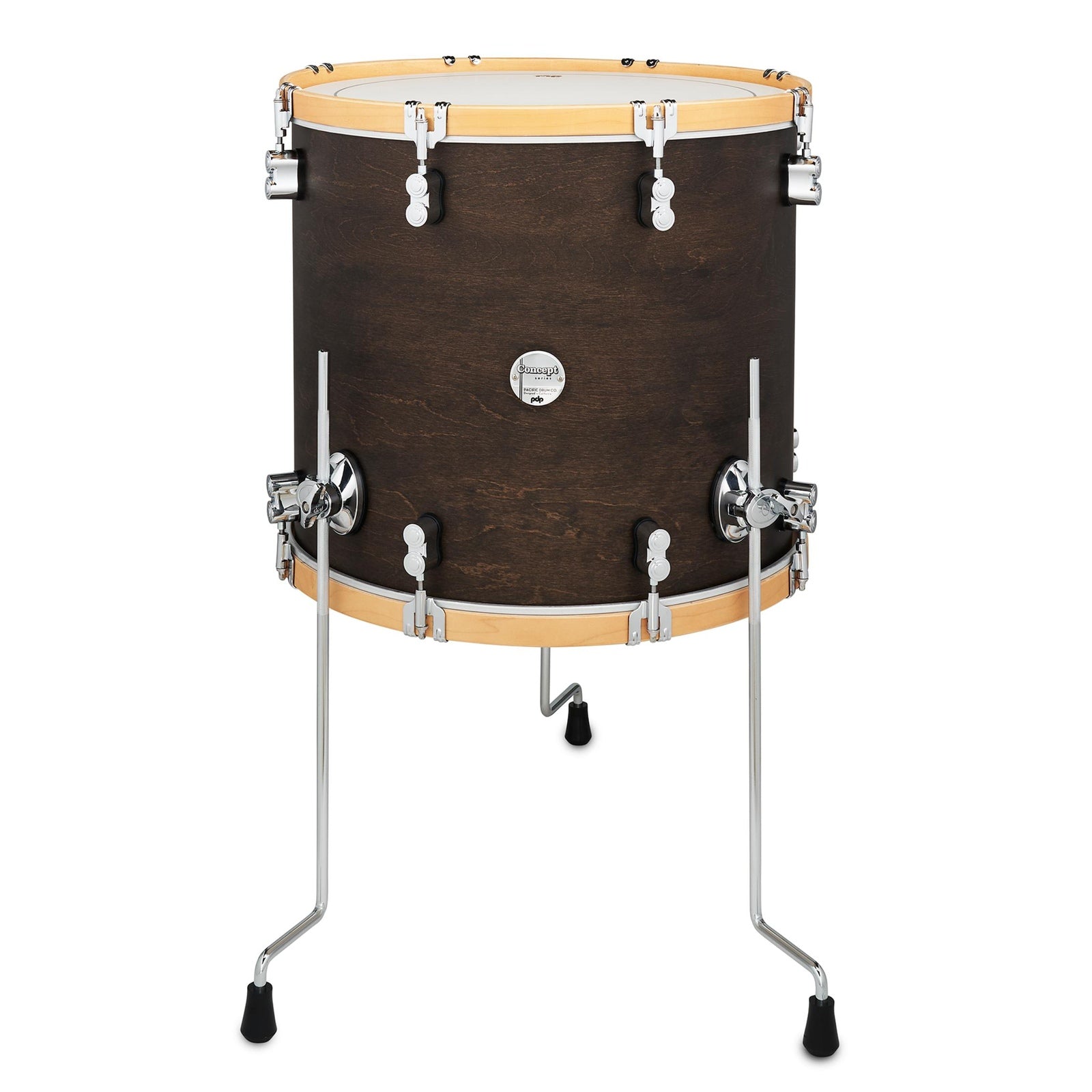 PDP Concept Classic Floor Tom 18x16 Walnut w/Natural Hoops - Drum Center Of Portsmouth