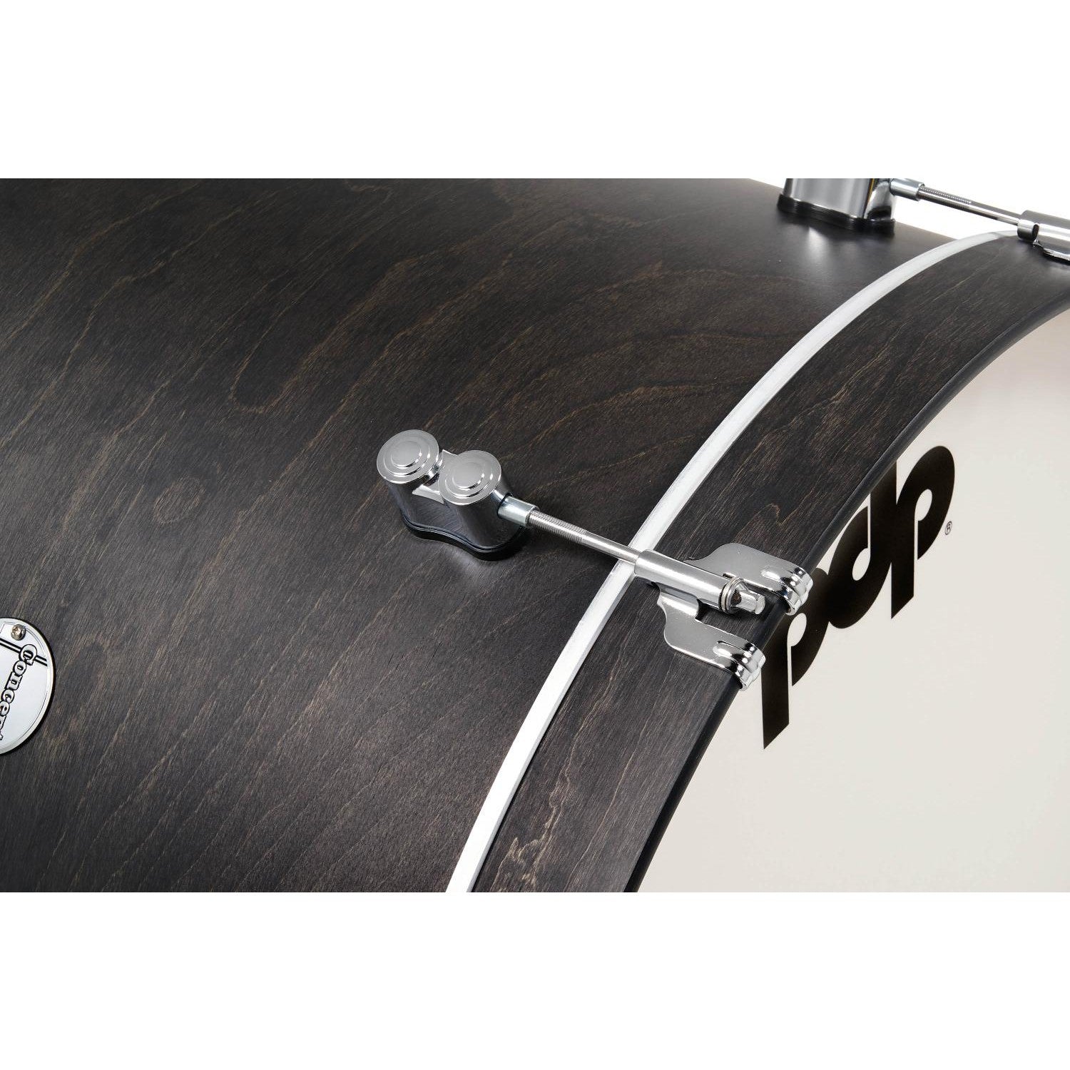 PDP Concept Classic 3pc Drum Set w/22BD Ebony/Ebony Hoops - Drum Center Of Portsmouth