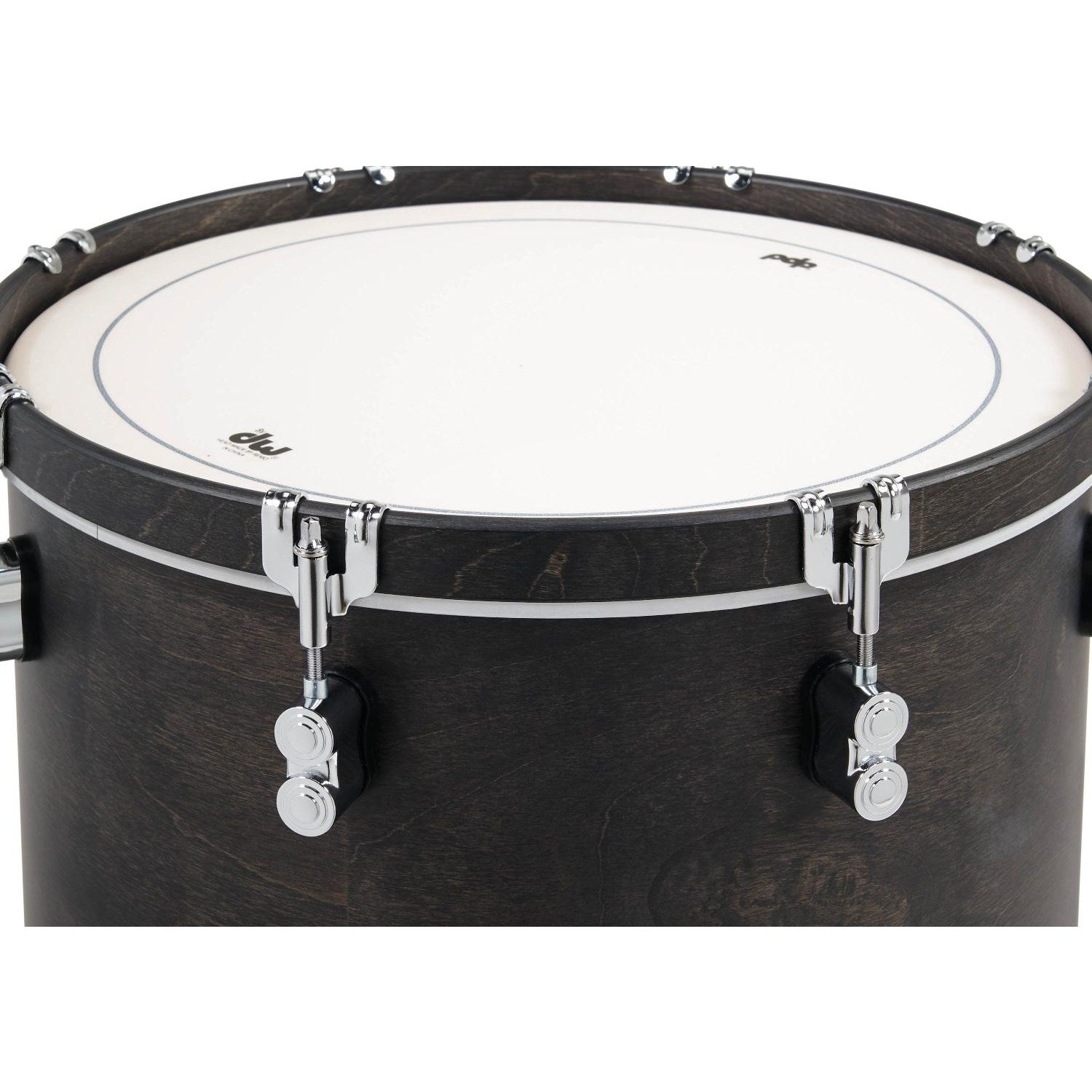 PDP Concept Classic 3pc Drum Set w/24BD Ebony/Ebony Hoops - Drum Center Of Portsmouth
